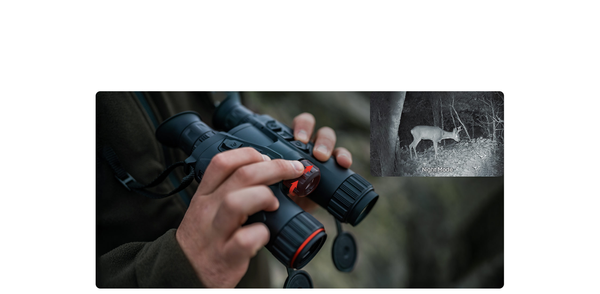 Multispektral-Fernglas HIKMICRO Habrok 4K HE25LN 5.5–22×60 – mit 4K Digital, Wärmebild & Laser Range Finder, Bild 6
